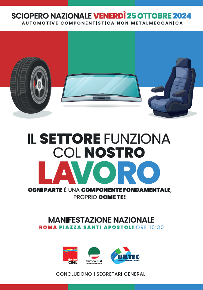 locandina sciopero Automotive